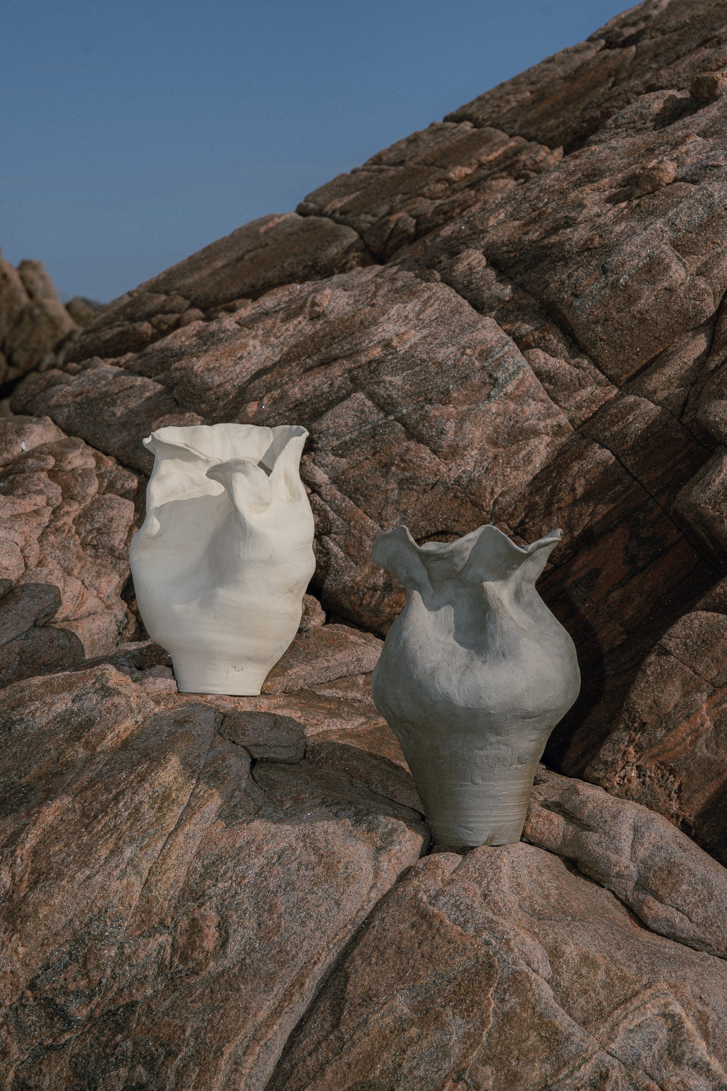 Vase Egian gris