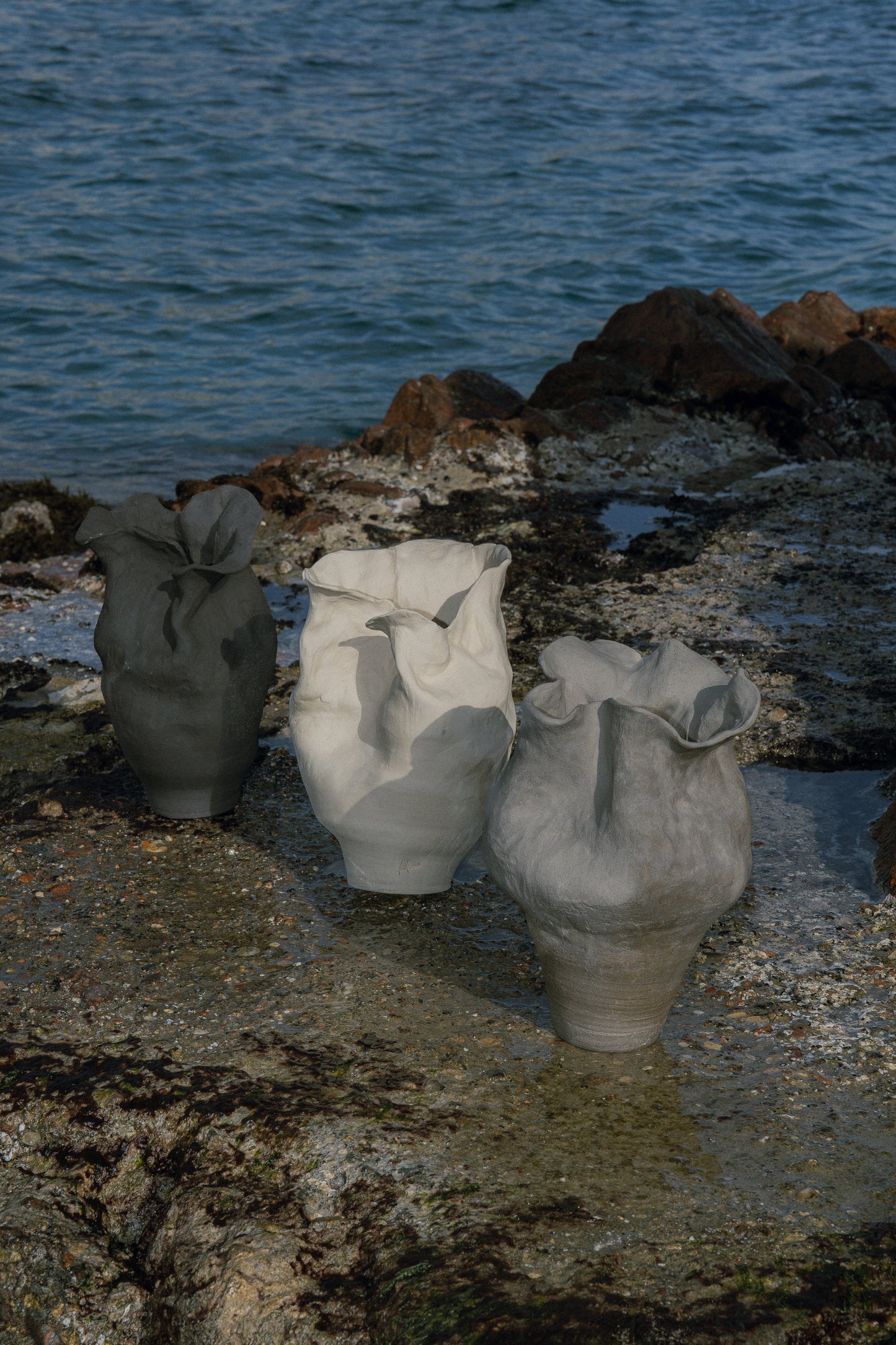 Vase Egian noir